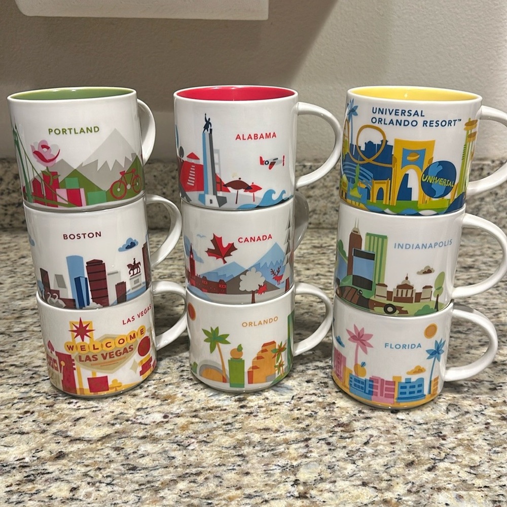 Starbucks You are here collection - price is for 1 mug - Picture 2 of 2